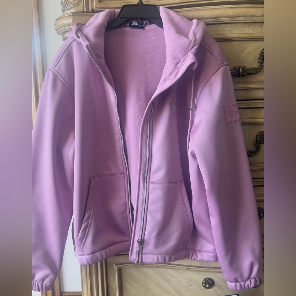 Reebok Lavender Zip-Up Jacket